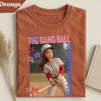 Hit The Dang Ball Shirt, Funny Softball Mom Shirt, Baseball Mom Game Day Tee