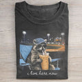 Funny Raccoon Baseball T-Shirt | Vintage Wash Graphic Shirt